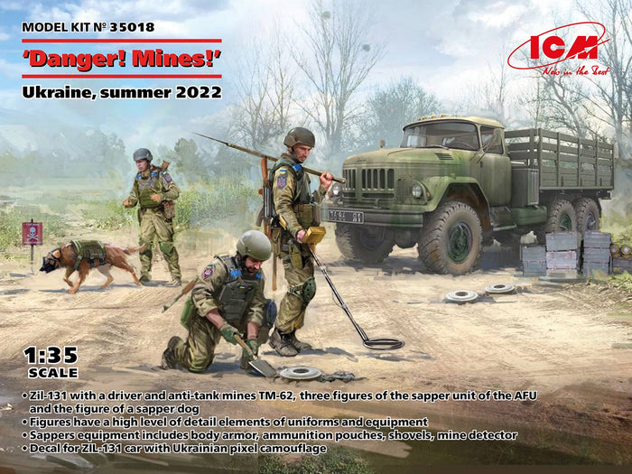 ICM - 1/35 ‘Danger! Mines!’ Ukraine Summer 2022