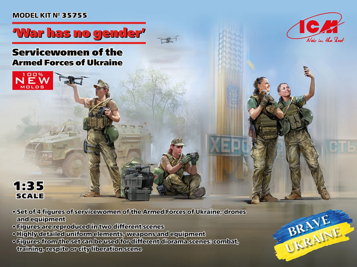 ICM - 1/35 “War has no gender” Servicewomen of the Armed Forces of Ukraine