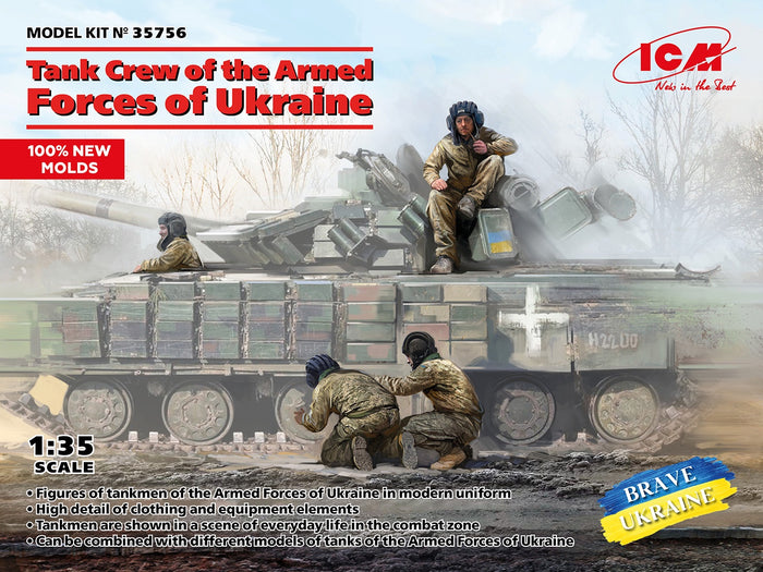 ICM - 1/35 Tank Crew of the Armed Forces of Ukraine