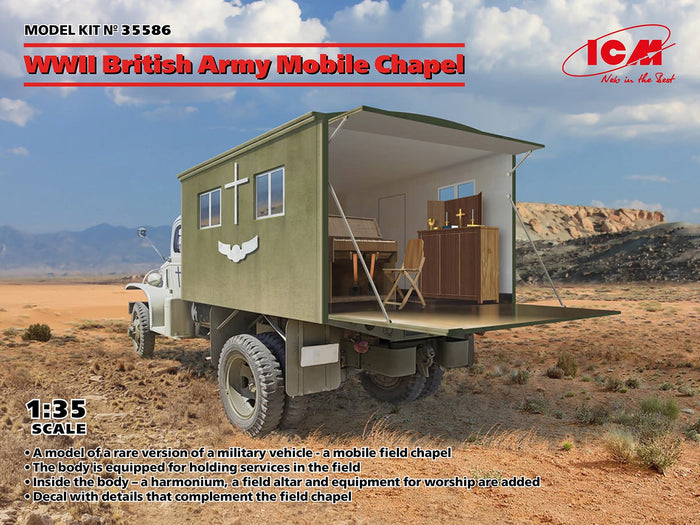 ICM - 1/35 WWII British Army Mobile Chapel