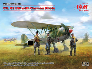 KIT OF ICM - 1/32 CR. 42 LW w/ German Pilots