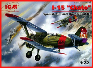 ICM - 1/72 I-15 Spanish Fighter