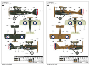 I Love Kit - 1/24 British WWI RAF S.E.5a Biplane