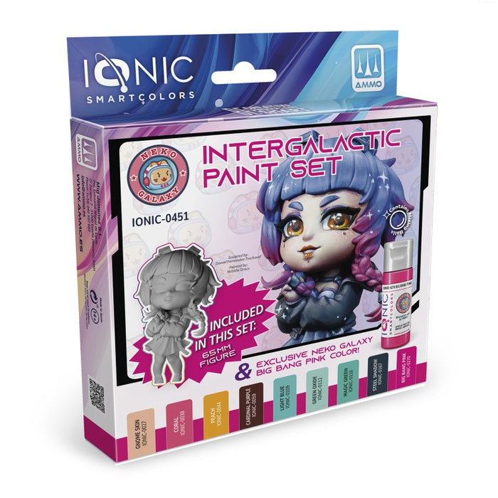 IONIC - 0451 Intergalactic Paint Neko Galaxy Set