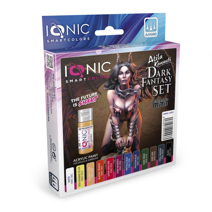 IONIC - 0453 IONIC Dark Fantasy Set ‚Äì 12 Essential Colors