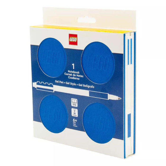 LEGO - Locking Notebook with Gel Pen Blue (Dotted Pages)
