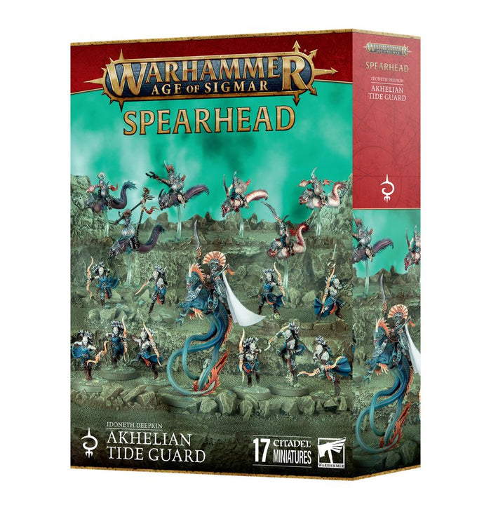 GW - Warhammer AOS Spearhead: Idoneth Deepkin Akhelian Tide Guard  (70-873)