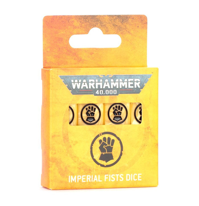 GW - Warhammer 40k Imperial Fists Dice  (55-64)