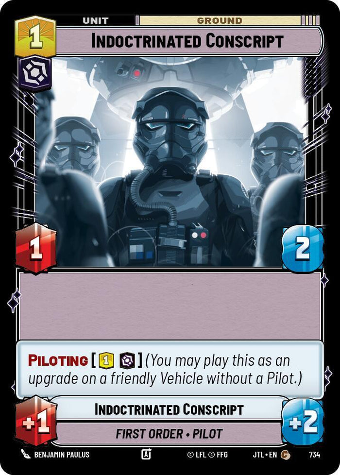 SWU - Indoctrinated Conscript  (734) (Foil)