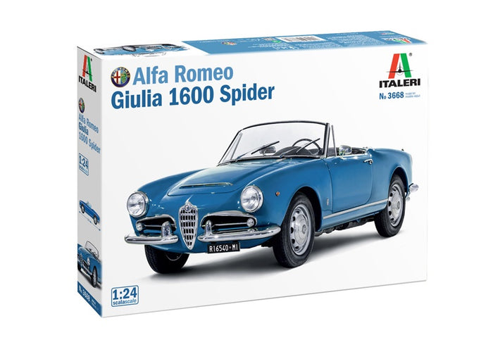 Italeri - 1/24 Alfa Romeo Giulia 1600 Spider