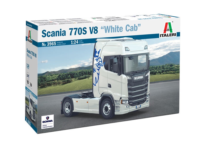 Italeri - 1/24 Scania 770S V8 White Cab