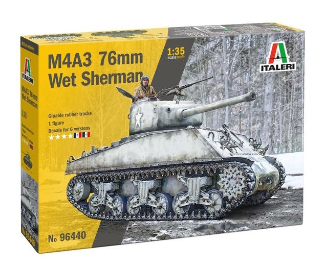 Italeri - 1/35 M4A3 76mm WET SHERMAN