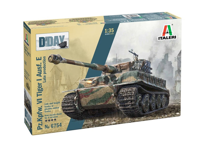 Italeri - 1/35 Pz.Kpfw.VI Tiger I Ausf. E Late-Production