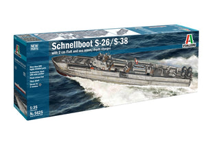 Italeri - 1/35 Schnellboot S-26/S-38