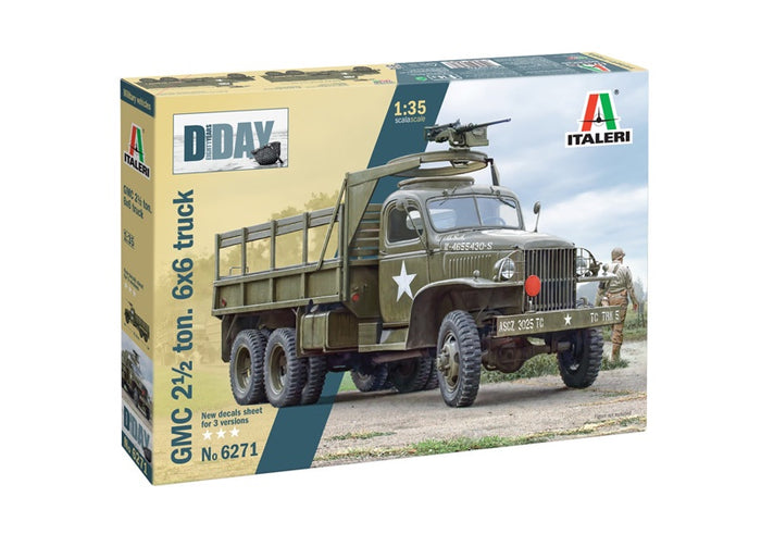 Italeri - 1/35 GMC 2 1/2 Ton. 6x6 Truck "D-Day 80 Anniversary"