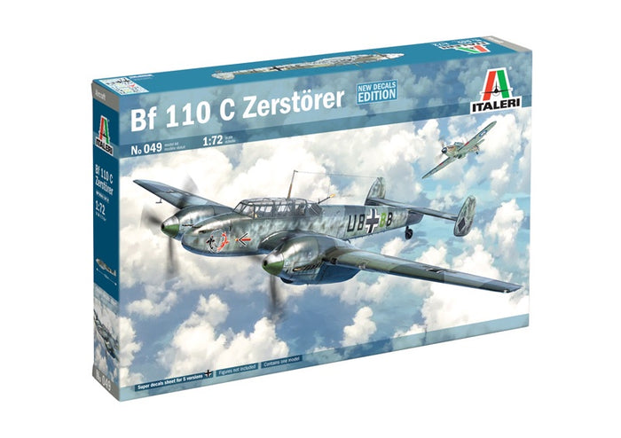 Italeri - 1/72 Bf-110 C Zerstorer