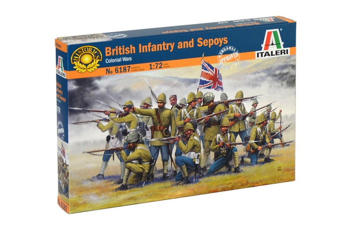 Italeri - 1/72 British Infantry & Sepoys (Colonial Wars)