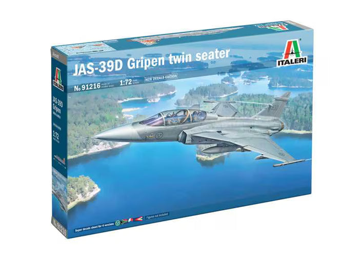 Italeri - 1/72 JAS-39D Gripen Twin Seater