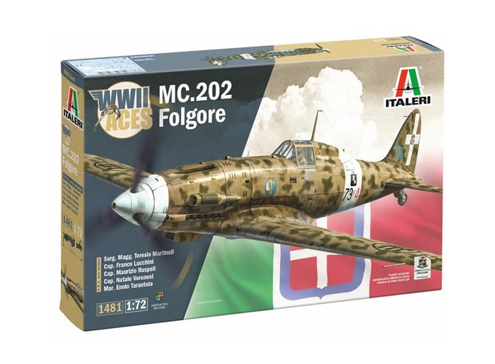 Italeri - 1/72 MC.202 Folgore Aces
