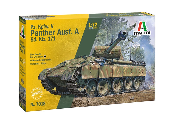 Italeri - 1/72 Pz. Kpfw. V Panther Ausf. A