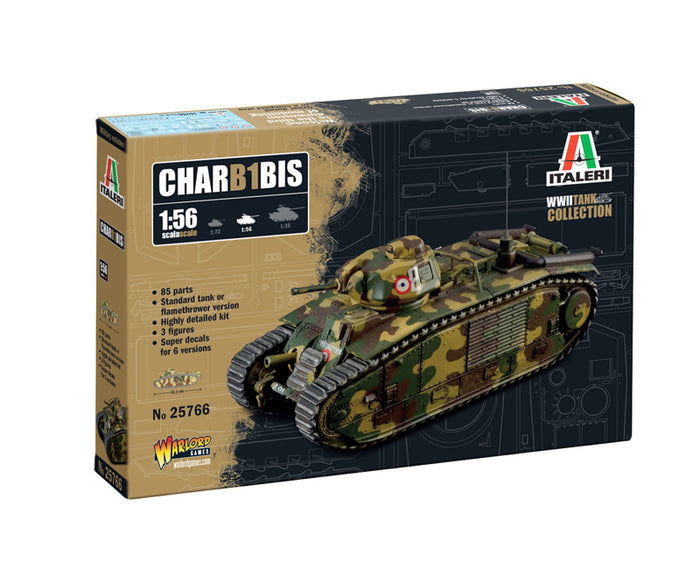 Italeri - 1/56 Char B1 BIS