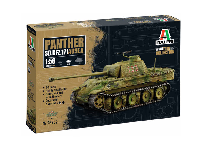 Italeri - 1/56 Sd. Kfz. 171 Panther Ausf. A