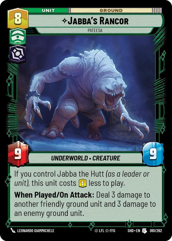 SWU - Jabba's Rancor - Pateesa (091/262)