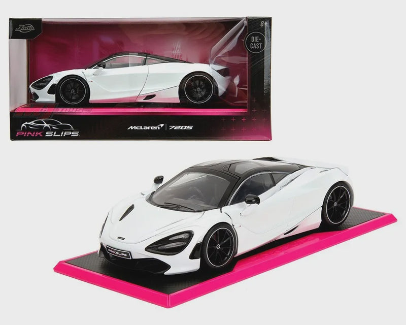 Jada - 1/24 McLaren 720S - White (Pink Slips) – Jix Hobbies