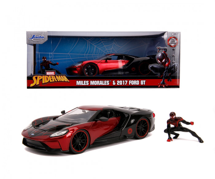 Jada - 1/24 Miles Morales & Ford Mustang GT 2017 (Marvel)