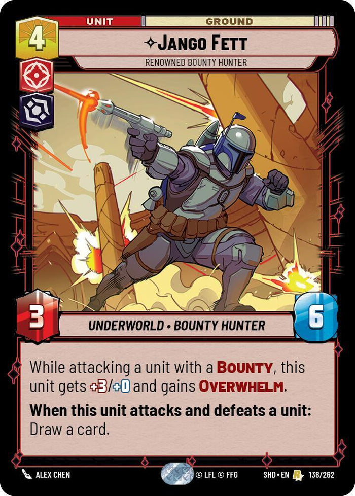 SWU - Jango Fett - Renowned Bounty Hunter (138/262)