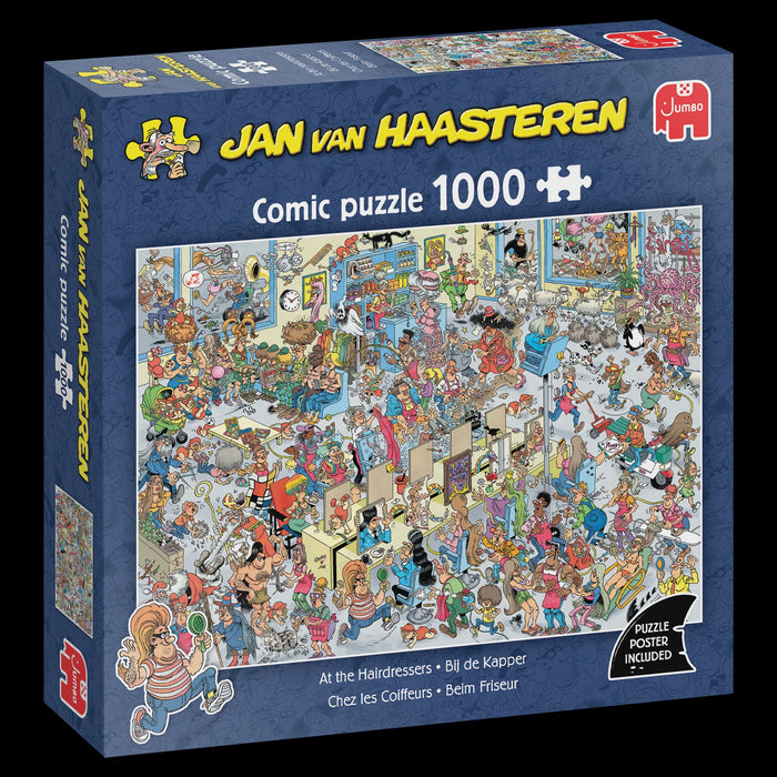 Jumbo - Jan van Haasteren - At the Hairdressers Puzzle - (1000pcs)
