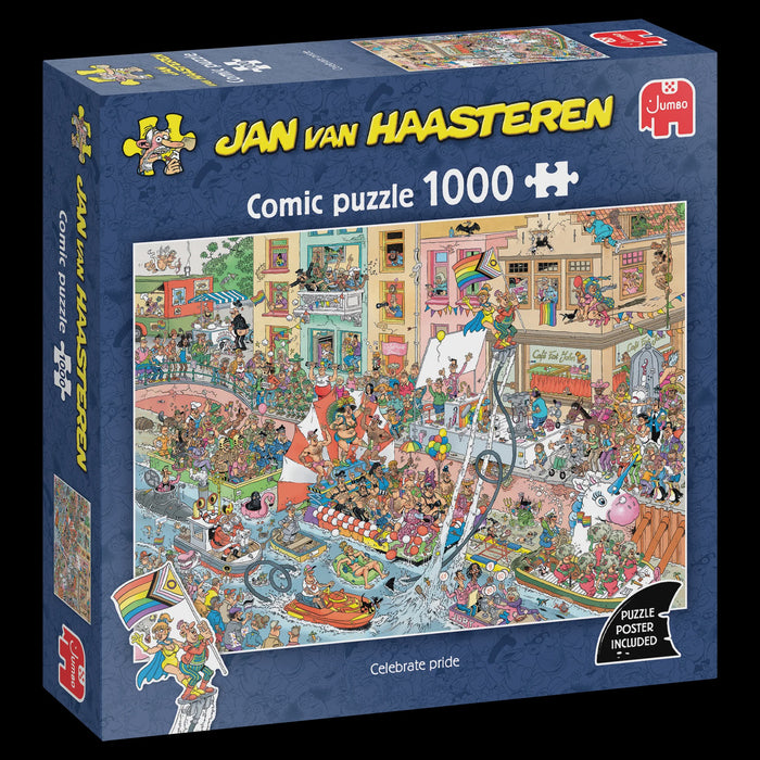 Jumbo - Jan van Haasteren - Celebrate Pride! Puzzle - (1000pcs)