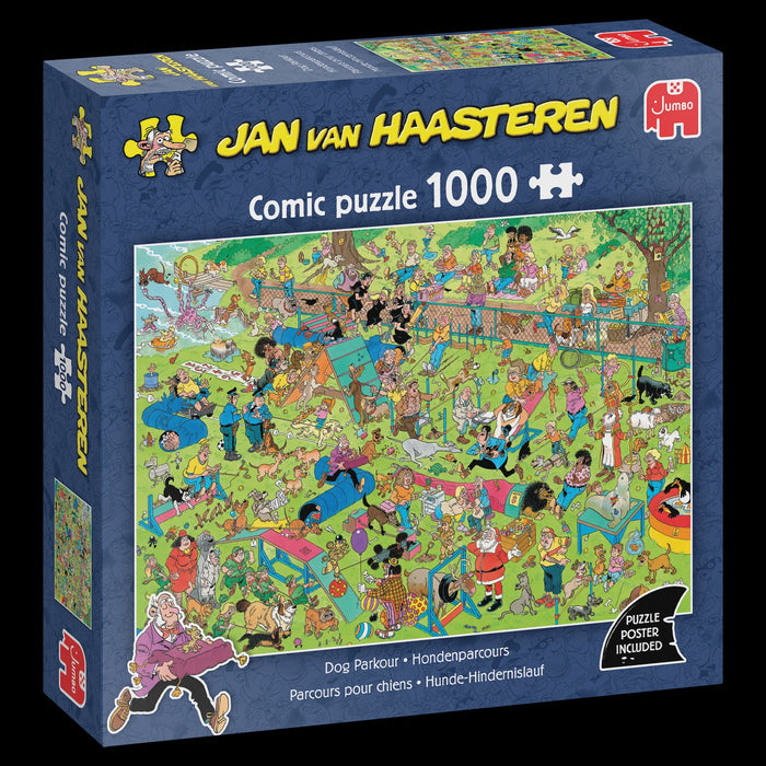 Jumbo - Jan van Haasteren - Dog Parkour Puzzle - (1000pcs)
