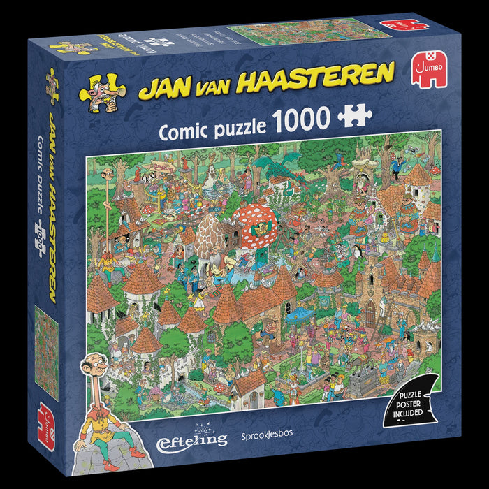Jumbo - Jan van Haasteren - Efteling Sprookjesbos Puzzle - (1000pcs)