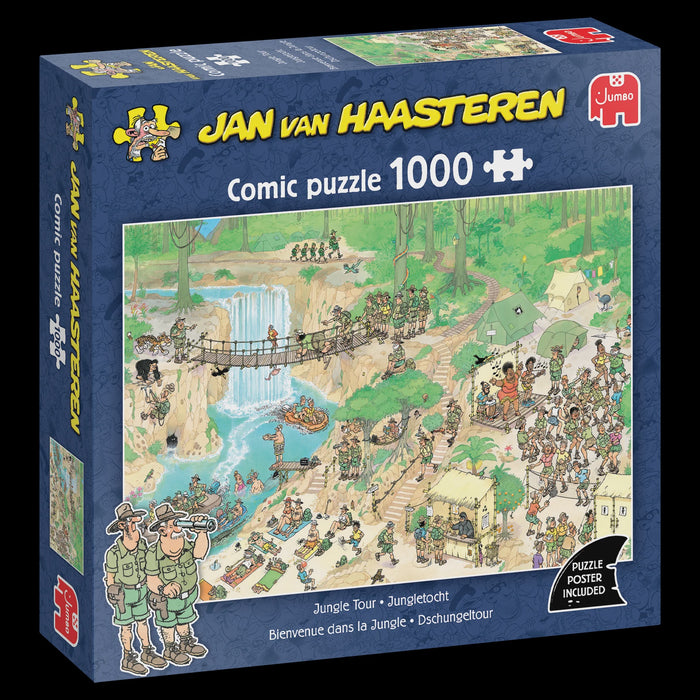 Jumbo - Jan van Haasteren - Jungle Tour Puzzle - (1000pcs)