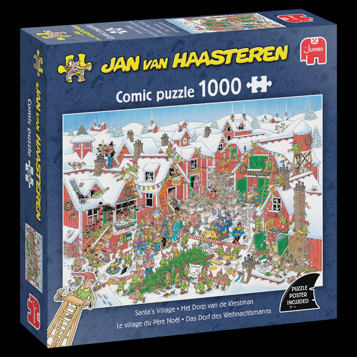 Jumbo - Jan van Haasteren - Santa's Village Puzzle - (1000pcs)