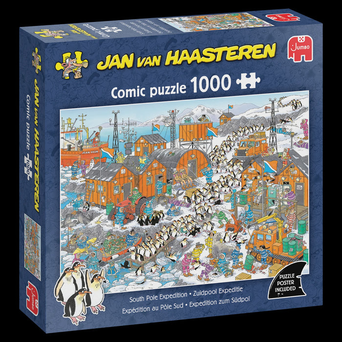 Jumbo - Jan van Haasteren - South Pole Expedition Puzzle - (1000pcs)