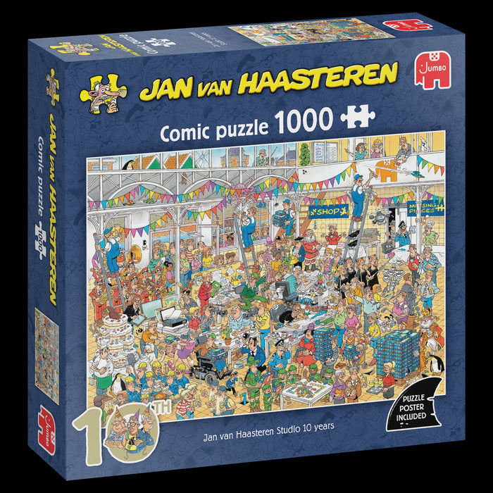 Jumbo - Jan van Haasteren - Studio 10 Years Puzzle - (1000pcs)