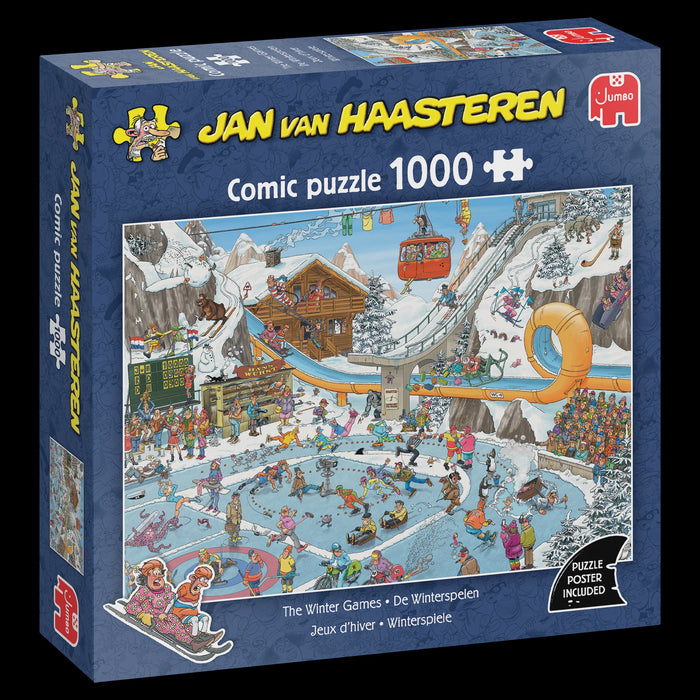Jumbo - Jan van Haasteren - The Winter Games Puzzle - (1000pcs)