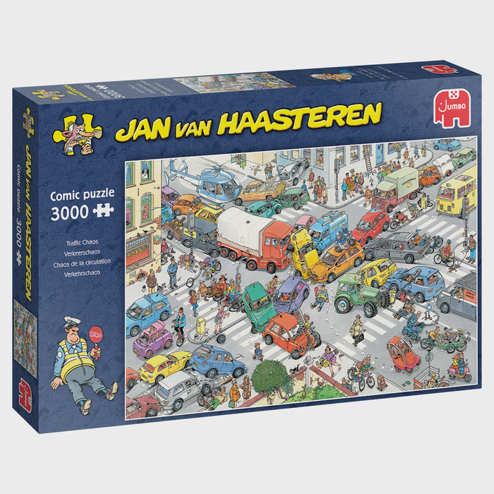Jumbo - Jan van Haasteren - Traffic Chaos Puzzle - (3000pcs)