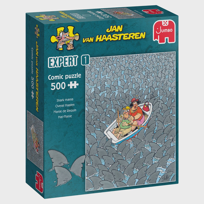 Jumbo - Jan van Haasteren Expert 1 - Shark Mania - (500pcs)