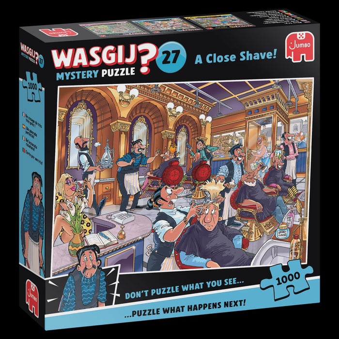 Jumbo - Wasgij Mystery 27 - A Close Shave! Puzzle - (1000pcs)
