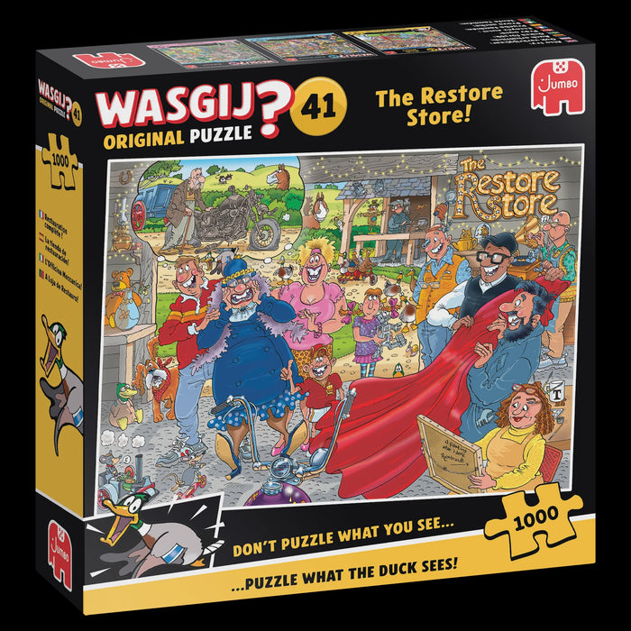 Jumbo - Wasgij Original 41 - The Restore Store! Puzzle - (1000pcs)