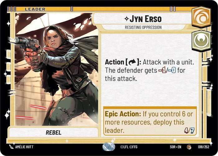 SWU - Jyn Erso - Resisting Oppression (018/252)