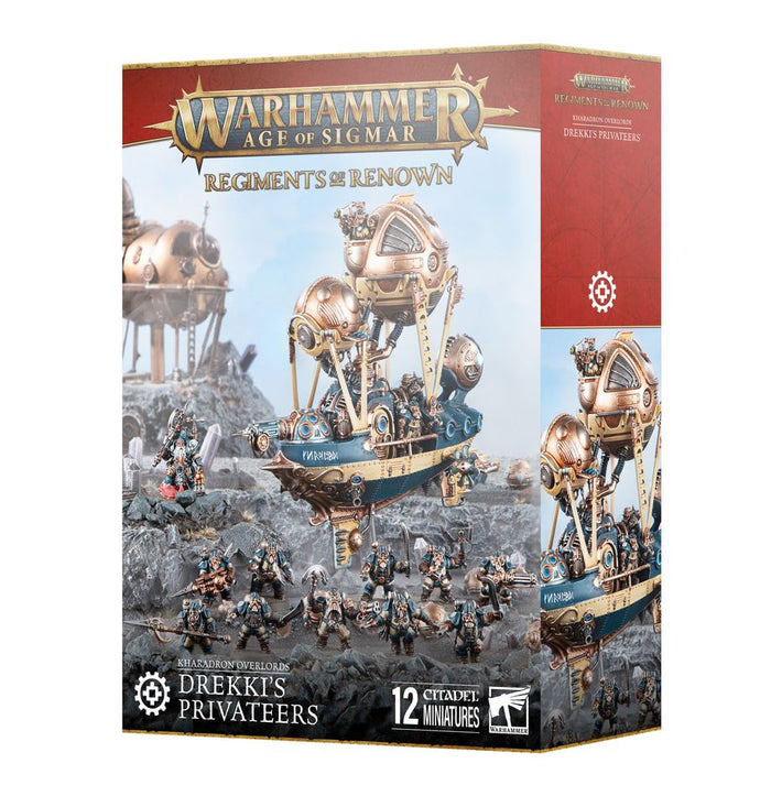 GW - Warhammer AOS Kharadron Overlords: Drekki's Privateers  (84-65)