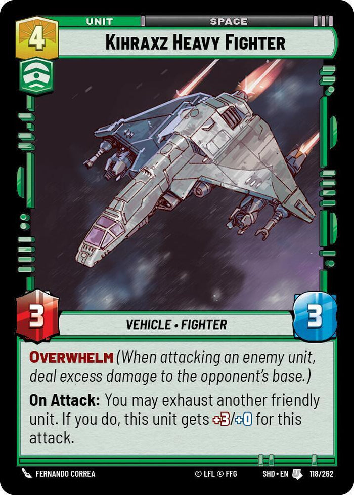 SWU - Kihraxz Heavy Fighter (118/262)