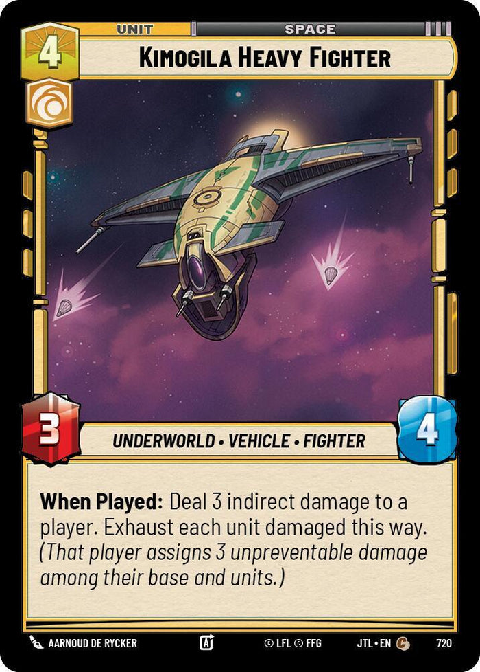 SWU - Kimogila Heavy Fighter  (720) (Foil)