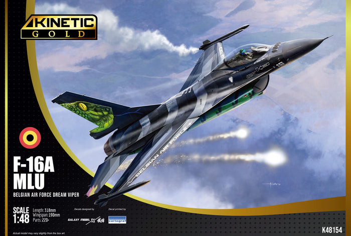 Kinetic - 1/48 Belgium F-16A MLU Dream Viper