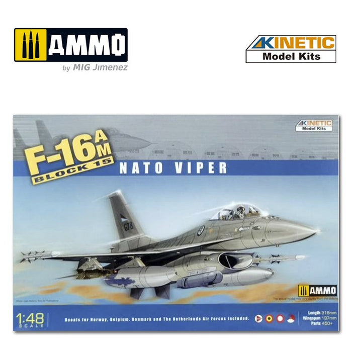 Kinetic - 1/48 F-16AM Block 15 NATO Viper