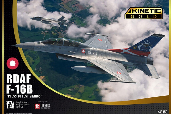Kinetic - 1/48 F-16B Royal Danish Air Force Viper